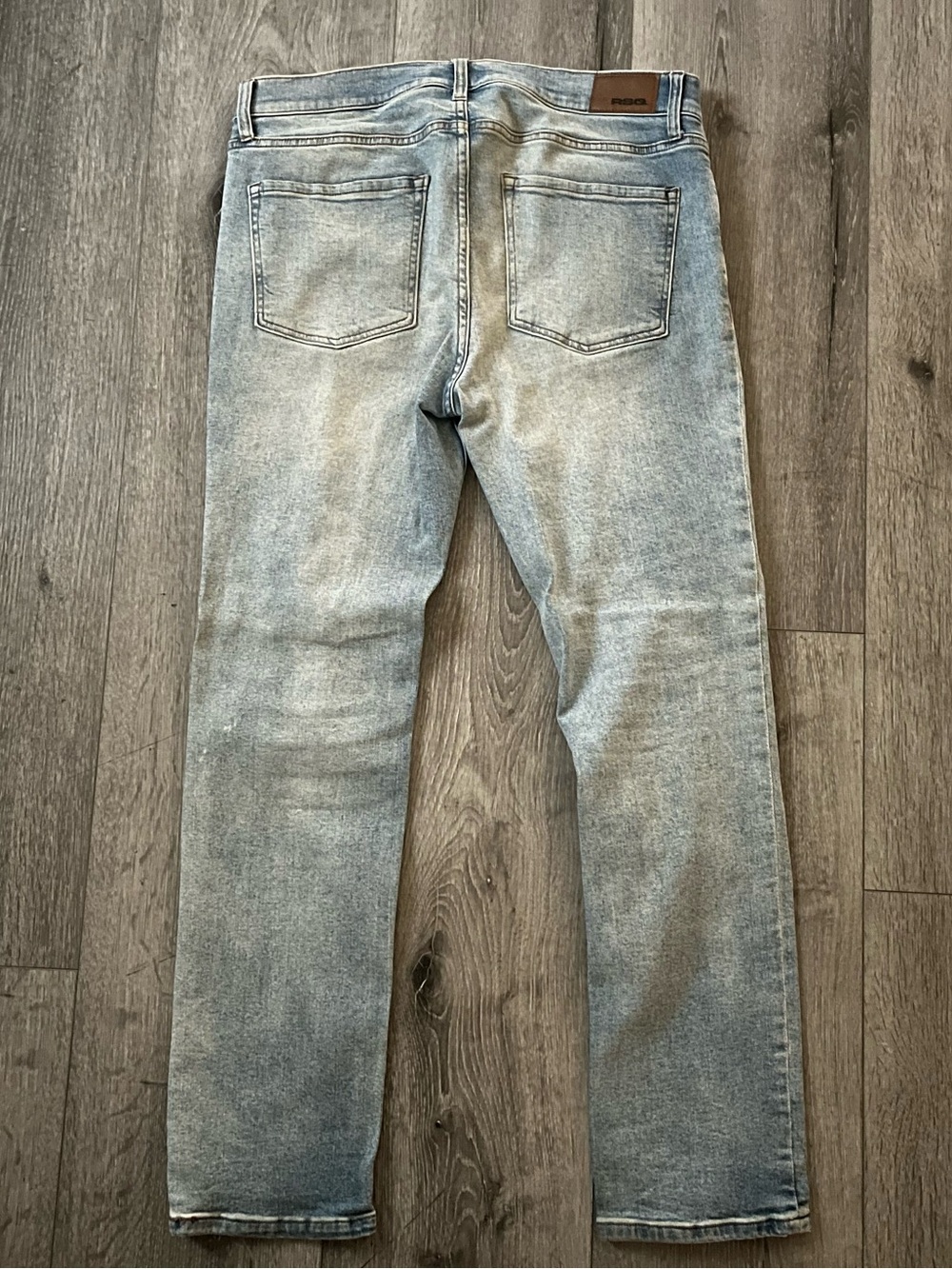 RSQ Relaxed Taper Dark Blue Washed Jeans